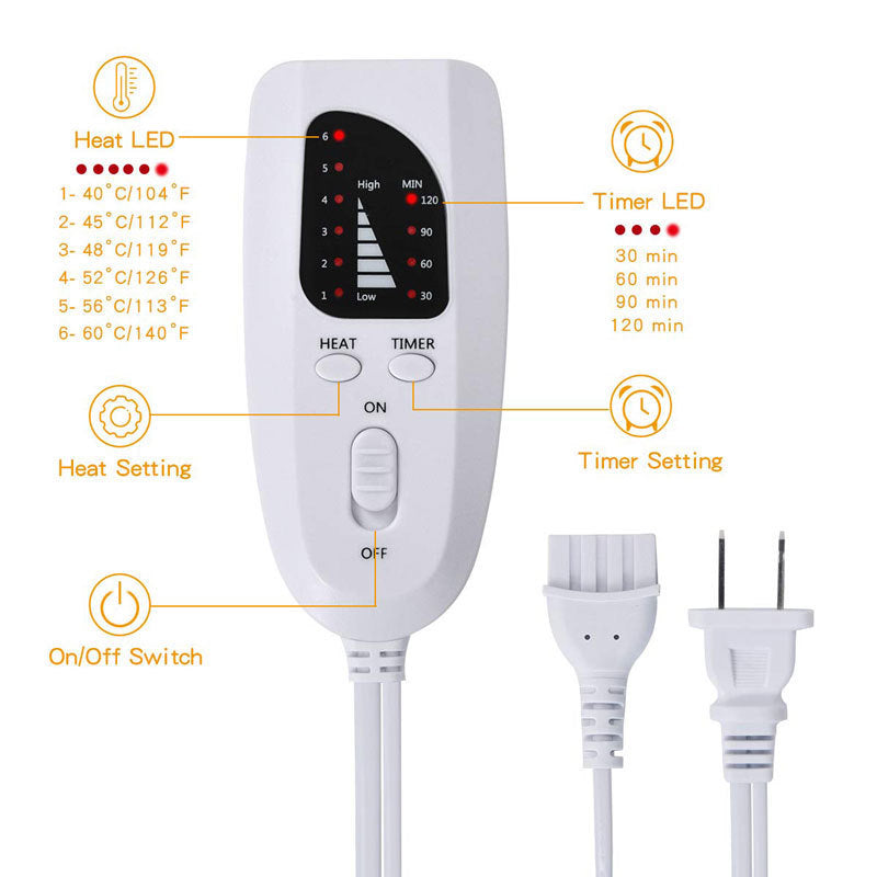 Plug-in Office Bedroom Heating Foot Warmer Blanket